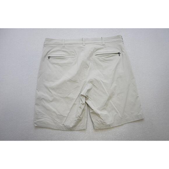 J Crew Golf Shorts Athletic Performance Stretch Gray Flat 9" INS Mens Sz 35 - Picture 4 of 4